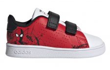 ADIDAS SpiderMan Advantage Shoes Αθλητικό παπούτσι μαύρο κόκκινο